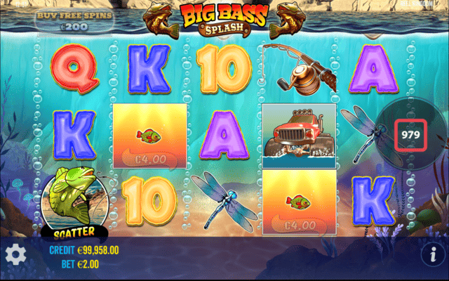 Big Bass Splash Autospin Feature