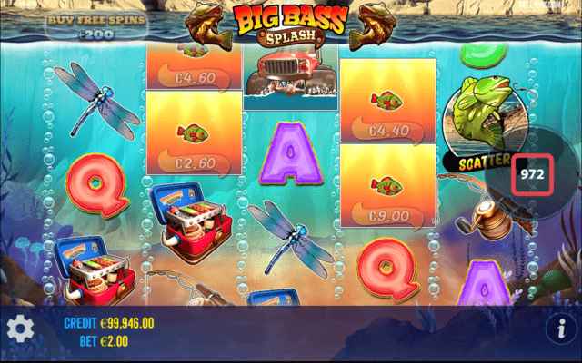 Big Bass Splash Game Logo Big Bass Splash Game Logo