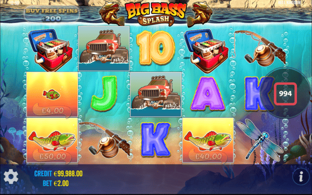 Big Bass Splash Scatter Symbol